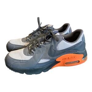 Nike Air Max Excee (DM8683-001) Gray Orange Sneakers Men Size 13
